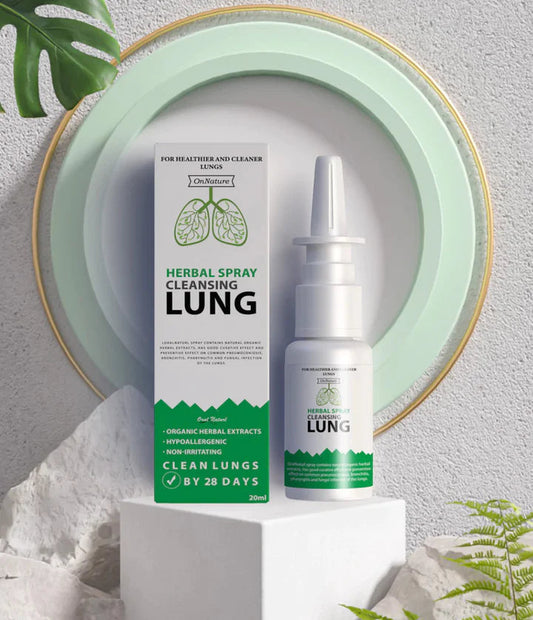 ¡PROMO 2X1! Clearance Sale - Spray nasal reparador y limpiador de pulmones a base de hierbas orgánicas