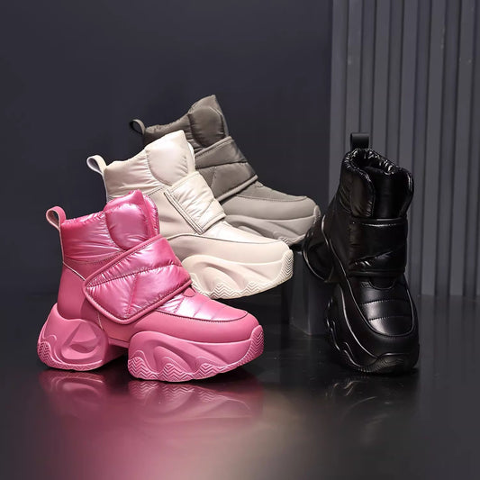 Snow Boots - Botas de terciopelo