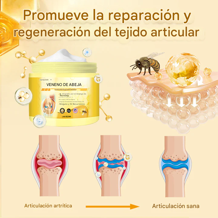 🔥🐝(PROMO 2x1)Crema Biancat™ para aliviar el dolor y la curación de las articulaciones con veneno de abeja🐝🔥