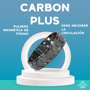 CARBONPLUS® Pulsera magnética de titanio para mejorar la circulación💎
